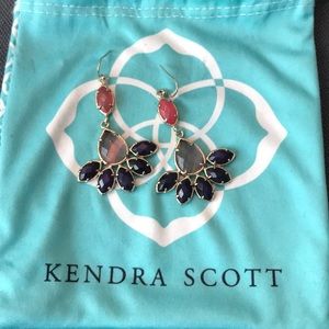 Kendra Scott Pink/Purple Earrings